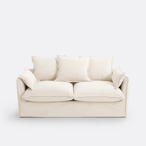 Slaapbank H14 cm, fluweel, Odna