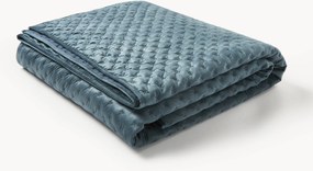 Gewatteerde fluwelen bedsprei Riko