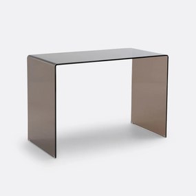 Consolebureau van gehard glas Joan