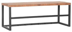 LABEL51 Kapstok Swing 80x30x30 cm hout/gebrand staalkleurig