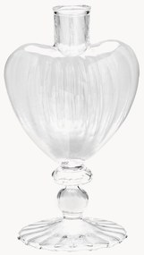 Mondgeblazen kandelaar Clair Parfum van borosilicaatglas