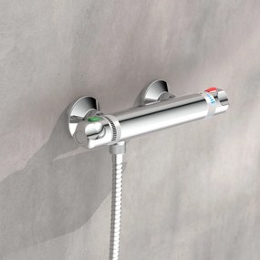 Schutte Vinea thermostatische douchekraan chroom