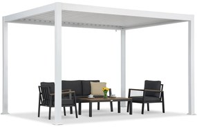 Lagos 3x4 Garden Point vrijstaande terraspergola wit