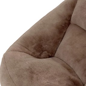 Icon Natalia Zitzak Stoel Faux Fur - Mochabruin