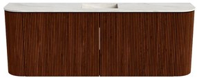 Mondiaz Joya DLux 115cm toiletmeubel ronding links/rechts ruby met wastafel faye midden 1 kraangat ostra
