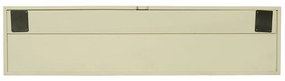 Starfurn Madison Sand Beige Tv-meubel Hangend Ribbels 120 Cm - 120x35x30cm.