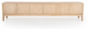 Eleonora Harvey Lang Tv-meubel Licht Eiken 220 Cm - 220x40x50cm.