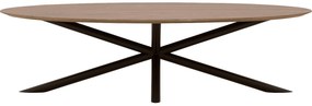 Goossens Excellent Eettafel Gs-1302, Ovaal 280 x 130 cm