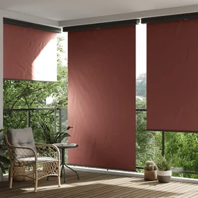 vidaXL Balkonscherm 170x250 cm bruin