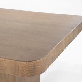 Eleonora Harmonie Robuuste Eettafel Bruin Eiken Vierkant - 140 X 140cm.