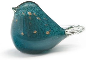 Decoratieve vogel in glas Abby