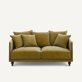 3-zits compacte fluwelen zetel, Lazare