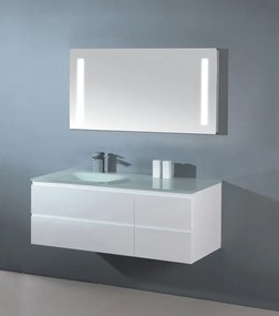 Badstuber Olas spiegel met LED verlichting 90x60cm