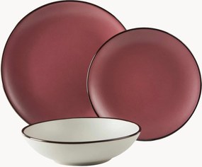 Serviesset Pink Moon, 6 personen, 18-delig