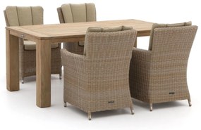 Intenso Adriano/ROUGH-X 180cm dining tuinset 5-delig