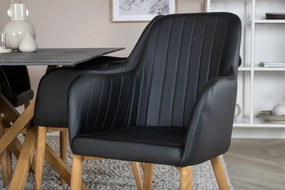 Jörn Eetkamerstoel - Rob - Zwart  - PU-Leer - Jörn