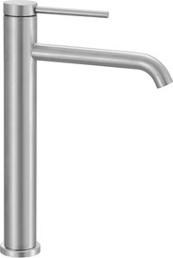 Wastafelkraan Rea Clif Brush Steel High