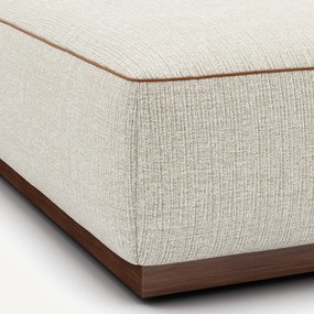 Voetensteun in gevlekt canvas, JACOPO