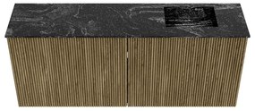 Mondiaz Joya DLux 100cm toiletmeubel dusk met wastafel faye rechts 1 kraangat lava