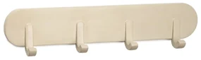KidsDepot Kapstok Xavy 51x5,5x9 cm hout gebroken wit