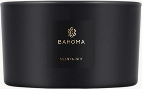Handgemaakte 3-lonts geurkaars Silent Night (mandarijn, dennennaalden & vanille)