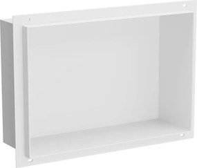 Mexen X-Wall-NR inbouwplank bex zonder flens 30 x 20 cm, wit - 1921302010