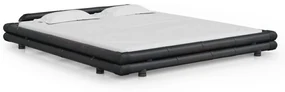 vidaXL Bedframe bamboe donkerbruin 180x200 cm