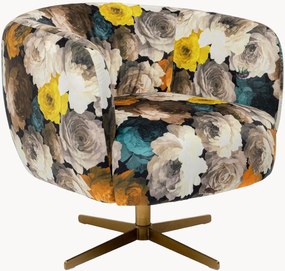 Gestoffeerde draaistoel Peony