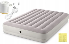 Intex Luchtbed Twin Comfort'USB-fill'- 203x152x30 cm - Met USB-pomp