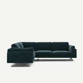 Chenille fluwelen hoekbank, César