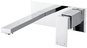 Best Design A-Line Meta inbouw wastafelkraan 19cm chroom