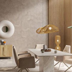 Kare Design Aloha Drop Uno Organische Hanglamp Rotan