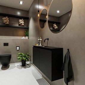 Mondiaz Ture 100cm toiletmeubel urban met wastafel urban midden geen kraangat