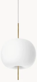 Hanglamp Kushi, mondgeblazen