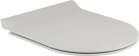 Ben Slim toiletbril met softclose en quickrelease cement grijs