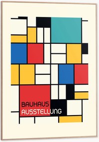 Ingelijste digitale print Bauhaus