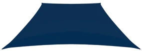 vidaXL Zonnescherm trapezium 3/4x3 m oxford stof blauw