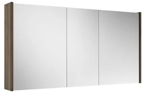 Adema Prime Spiegelkast - 120x63x16cm - inclusief zijpanelen - noten (hout) SW1212818/SW812073