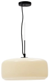 Kave Home Reig Retro Hanglamp Lichtgrijs Glas