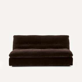 3-zits modulaire zetel in fluweel, GIULIANO