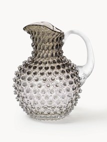 Mondgeblazen karaf Hobnail, 2 L