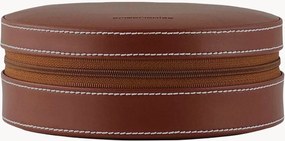 Leren/fluwelen sieradendoos Cordoba met spiegel