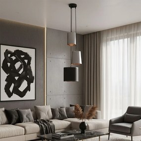 Moderne plafondlamp APP971-3cp Mix van kleuren