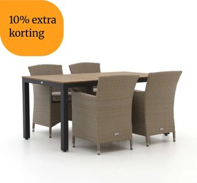 + 10% kassakorting | Diningset Forza  | 4 personen | Tuinset polywood | 5-delig | Kees Smit Tuinmeubelen