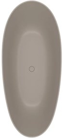 Villeroy & Boch Antao Vrijstaand bad - 170x75cm - met badvuller SilentFlow - almond ubq170tao7tv-al