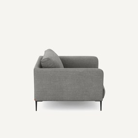 Fauteuil in katoen en linnen Oscar design E. Gallina