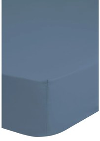 HIP Hoeslaken 90x200 cm ijsblauw