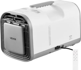 VEVOR Mobiele Airconditioner 530W, 3000BTU Draagbare Airconditioner voor DC24V/AC, Mobiele Airconditioner met Afvoerslang, Afstandsbediening, 24-uurs Timer, Camping Airconditioner met 200m³/u Luchtstroom voor Camper, Tent, Vrachtwagen