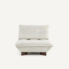 Modulaire fauteuil in linnen fluweel, KAORI