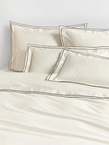 Kussensloop van katoensatijn Carlotta